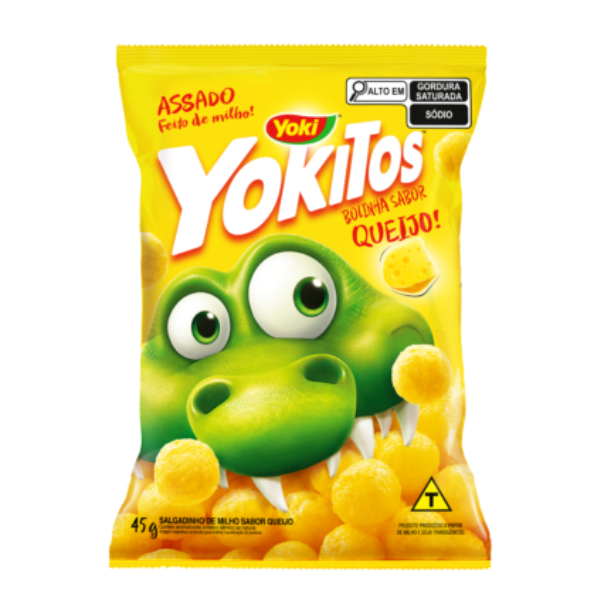 Salgadinho Yoki Bolinha Queijo 45g