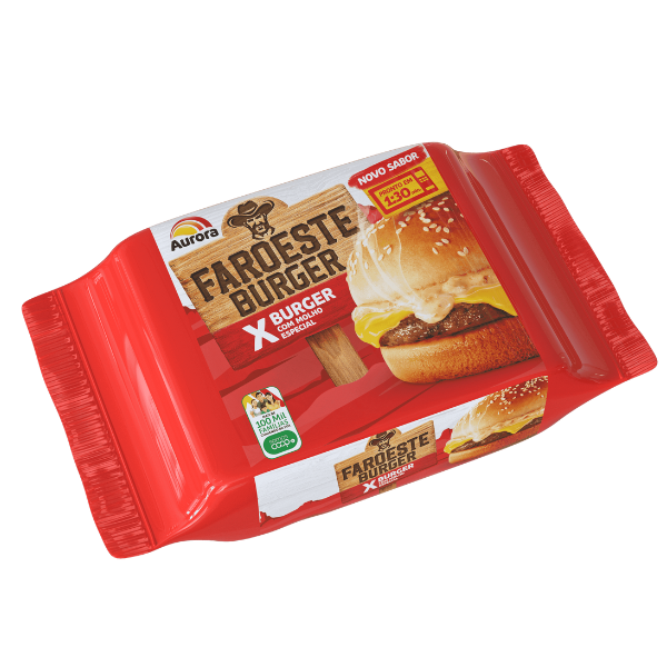 Sand X Burguer Molho Especial Faroeste Aurora 145g*