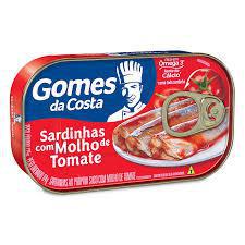 Sardinha Gomes Costa Tomate 125g
