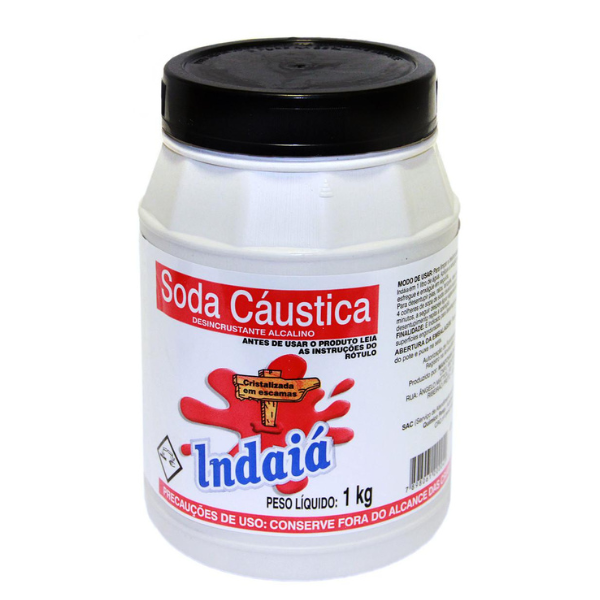 Soda Caustica Indaia 1kg