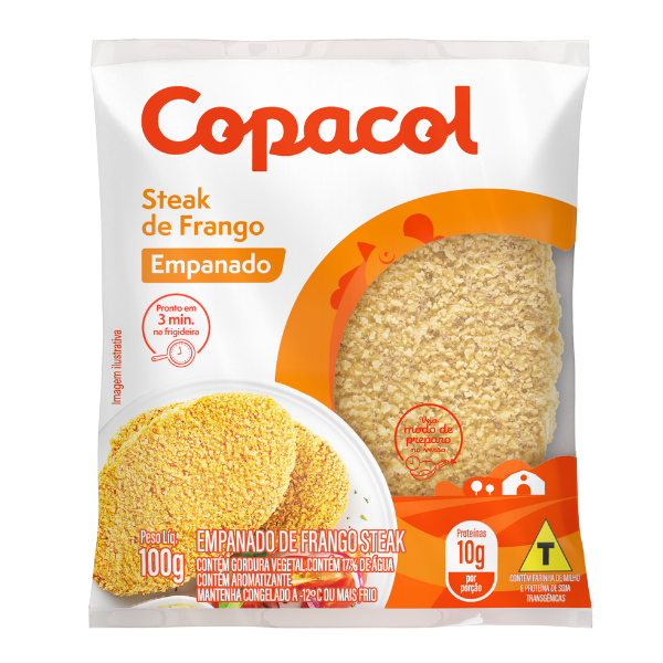 Steak Copacol Frango 100g