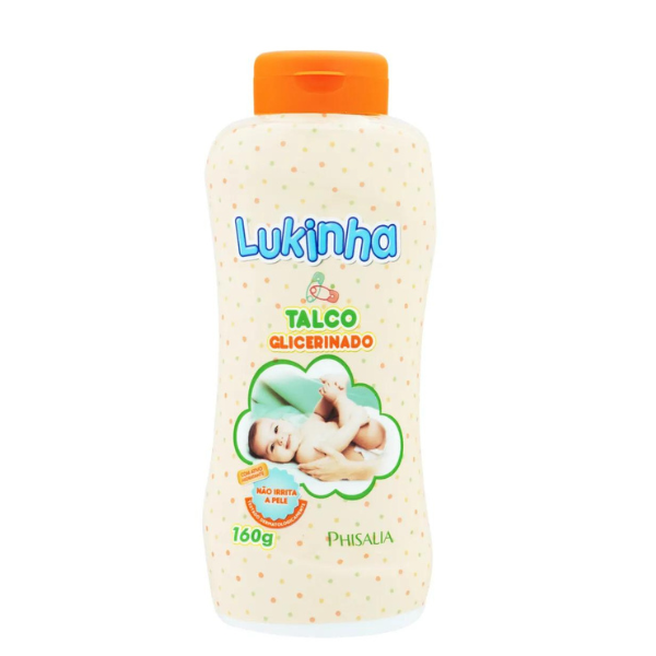 Talco Glicerinado Lukinha 160g