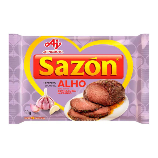 Tempero  Sazon Toque Alho 60g