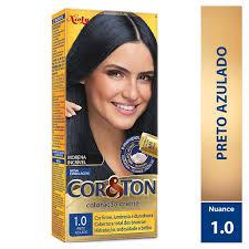 Tinta Cor e Ton Preto Azulado 1.0