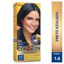 Tinta Cor e Ton Preto Azulado 1.0