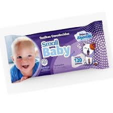 Toalhas Umedecidas Small Baby 120