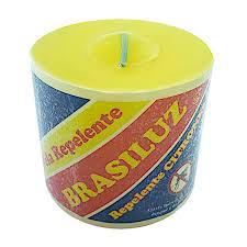 Vela Brasiluz Citronela 105g