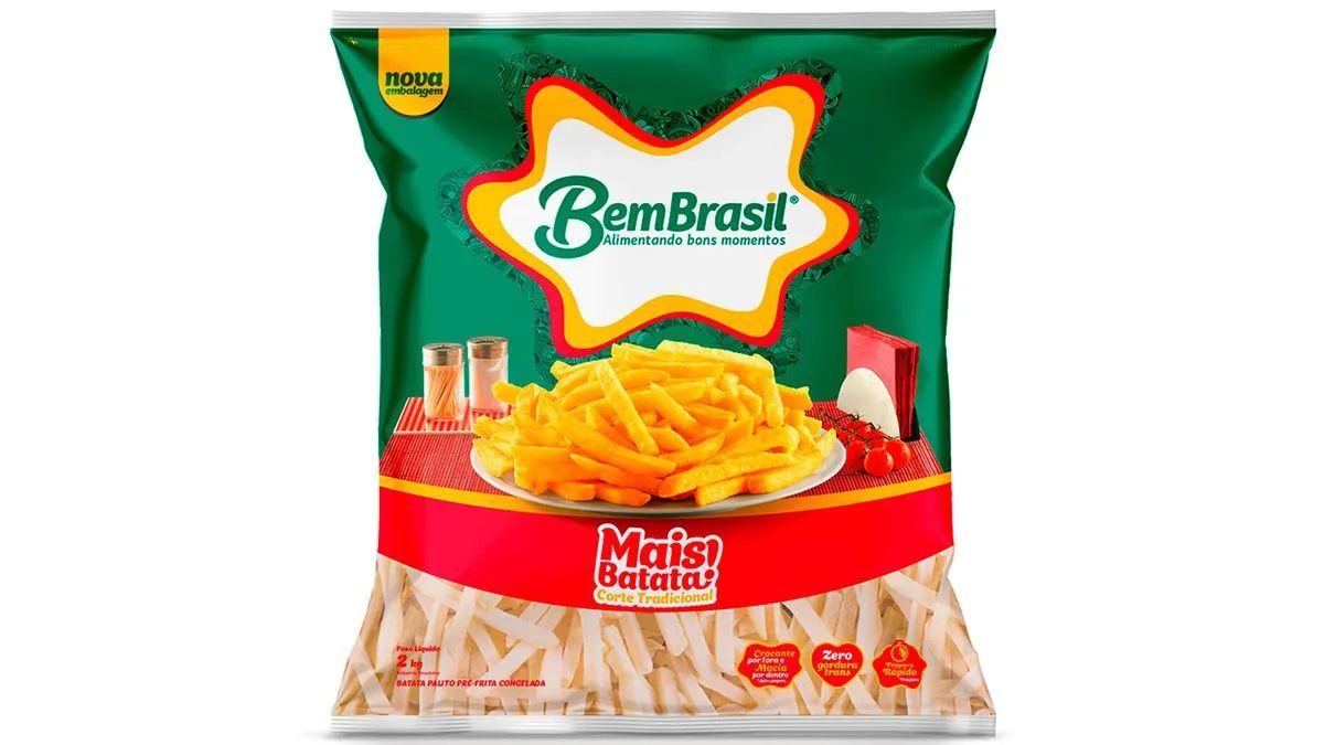 BATATA CONG. MAIS BATATA BEM BRASIL 2KG