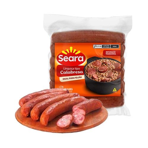 LINGUICA CALABRESA DEFUMADA SEARA KG