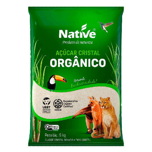 ACUCAR DEMERARA NATIVE ORGANICO 5KG
