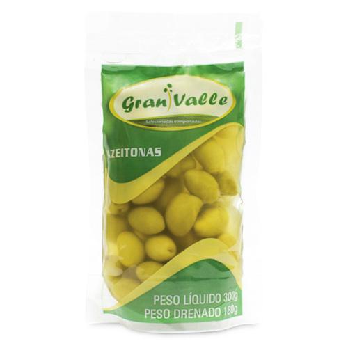 AZEITONA VERDE GRAN VALLE SACHET 180G