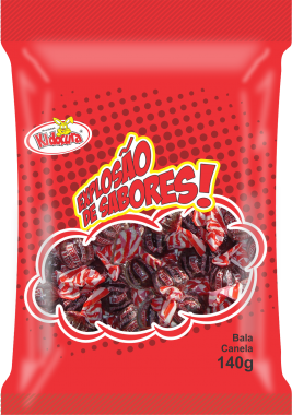 BALA DE CANELA KIDOCURA 140G
