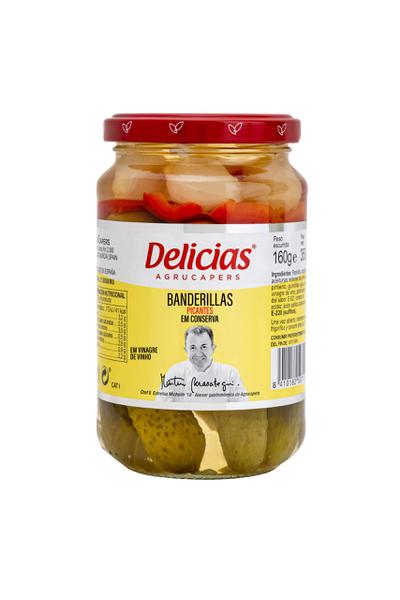 BANDERILLAS EM CONSERVA DELICIAS 350G