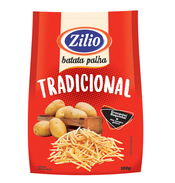 BATATA PALHA TRADICIONAL ZILIO 100G