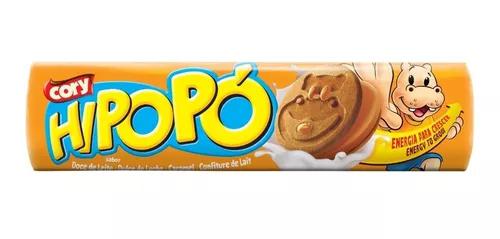 BISCOITO HIPOPO RECH. DOCE DE LEITE 110G