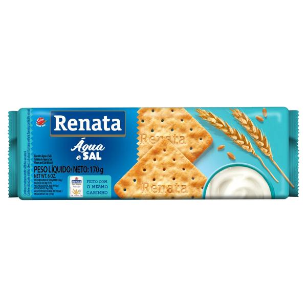 BISCOITO RENATA AGUA E SAL 170G