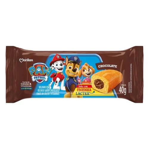 BOLINHO MARILAN BAUNILHA RECH CHOC 40G