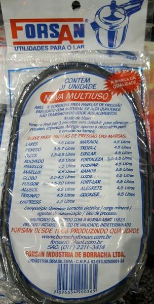 BORRACHA DE PANELA DE PRESSAO FORSAN 4,5L