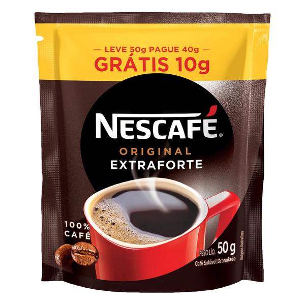 CAFE SOLUVEL GRANULADO EXTRAFORTE NESCAFE ORIG LV50G PG40G