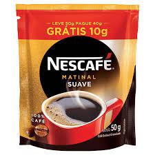 CAFE SOLUVEL GRANULADO SUAVE NESCAFE MATINAL LV50G PG40G