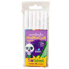 CANETINHA STARSCHOOL HIDROGRAFICA LAVAVEL 6 CORES