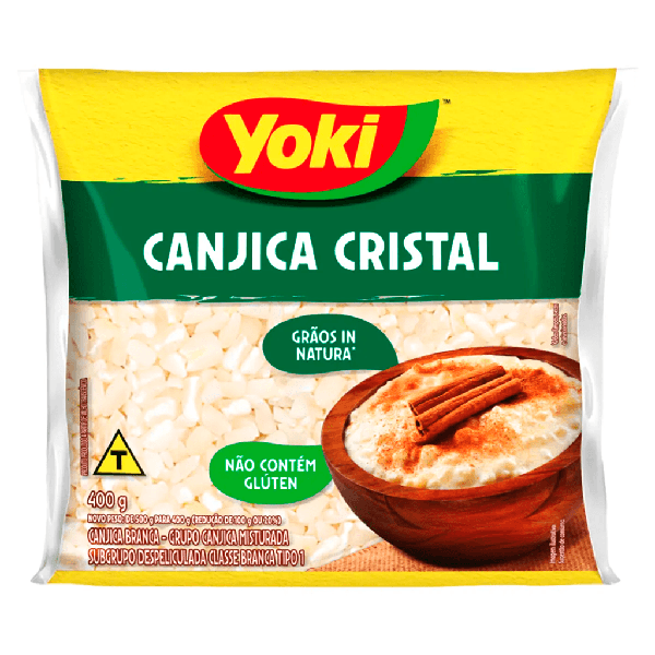CANJICA DE MILHO CRISTAL YOKI 400g