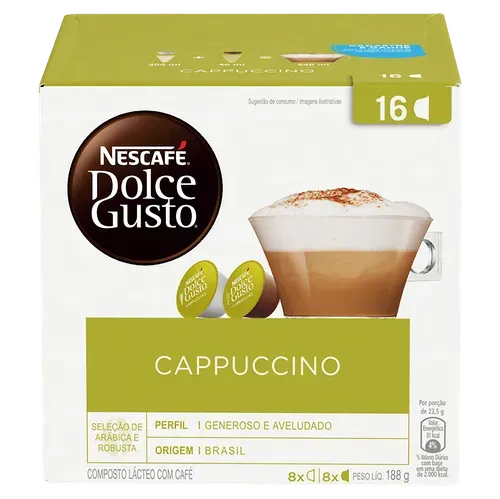 CAPPUCCINO DOLCE GUSTO NESCAFE 188G