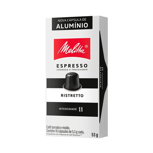 CAPSULA ESPRESSO RISTRETTO MELITTA C/10UN 53G