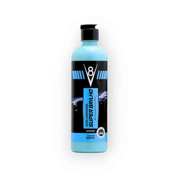 CERA CARNAUBA V8 SUPER BRILHO 500ML