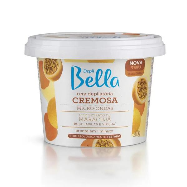 CERA DEPIL BELLA MICRO ONDAS MARACUJA 200G