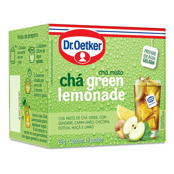 CHA MISTO GELADO GREEN LEMONADE 10 SCH 20G