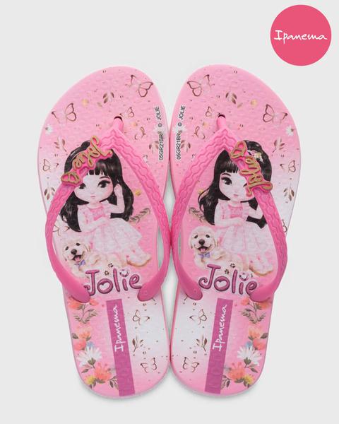 CHINELO  IPANEMA JOLIE ROSA C/RS CL 32/33 REF:26324