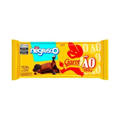 CHOC AO LEITE NEGRESCO GAROTAO 150G