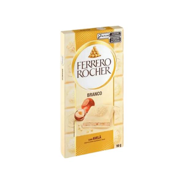 CHOC FERRERO ROCHER BARRA BRANCO 90G