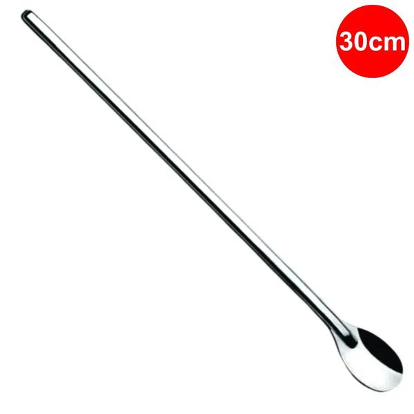 COLHER P/ SUCO DE INOX 30CM
