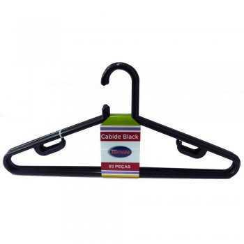 CONJ C/3 CABIDES POP PRETO 39CM