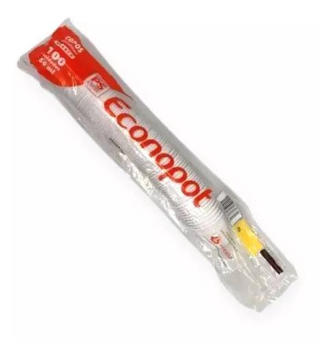 COPO PLAST DESC ECONOPOT 50ML 100UN