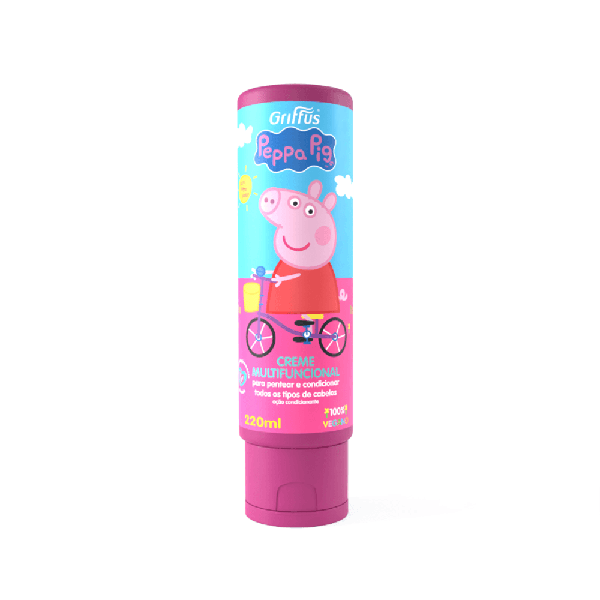 CR MULTIFUNCIONAL PEPPA S/EMB ROSA 220ML