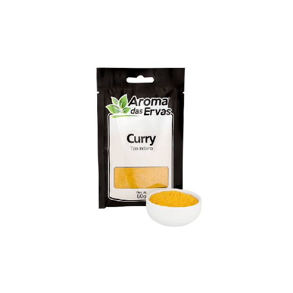 CURRY TIPO INDIANO AROMA DAS ERVAS 60G