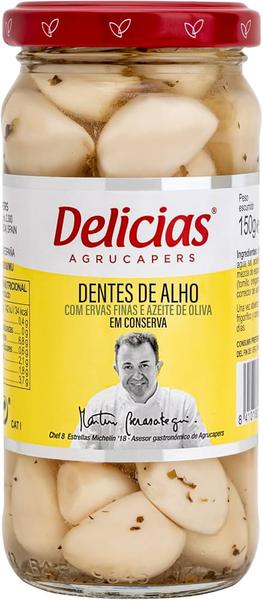 DENTES DE ALHO AO NATURAL DELICIAS 245g