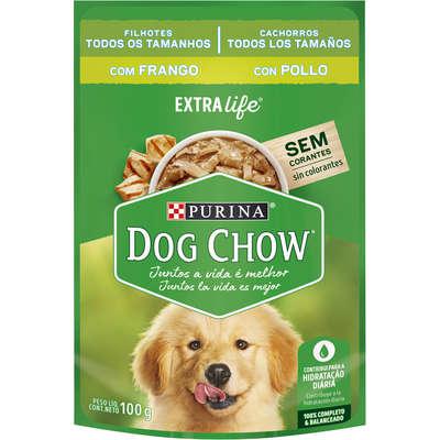 DOG CHOW FRANG. AO MOLHO FILHOTES 100G