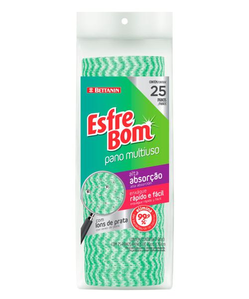 ESFREBOM PANO MULTIUSO ROLO VERDE