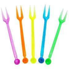 ESPETINHO P/PETISCO COLORIDO C/100UN