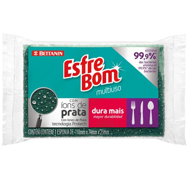 ESPONJA MULTIUSO ESFREBOM 1UN