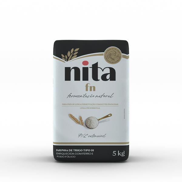 FARINHA TRIGO NITA FERMENTACAO NATURAL 5KG