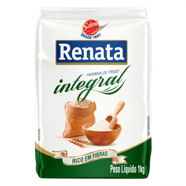 FARINHA TRIGO RENATA  INTEGRAL 1KG