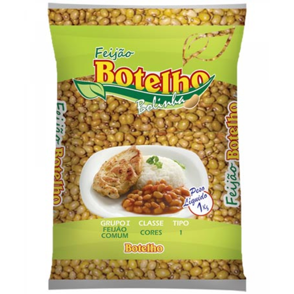 FEIJÃO BOLINHA BOTELHO 1 KG