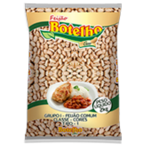FEIJÃO BOTELHO OURO 2KG