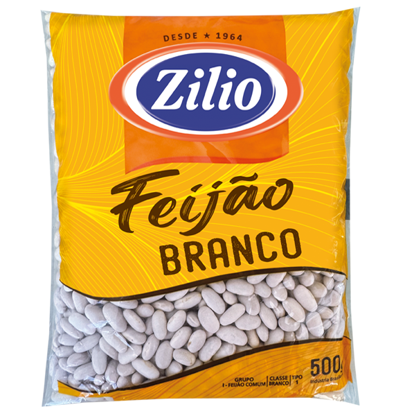 FEIJÃO BRANCO ZILIO 500G