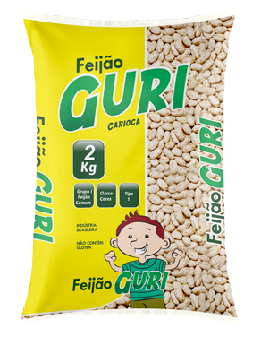 FEIJÃO CARIOCA GURI 2KG